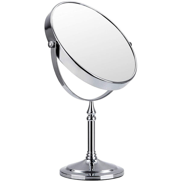 Nancys rakspegel - Rostfritt stål - Dubbelsidig & Svängbar - Justerbar sminkspegel