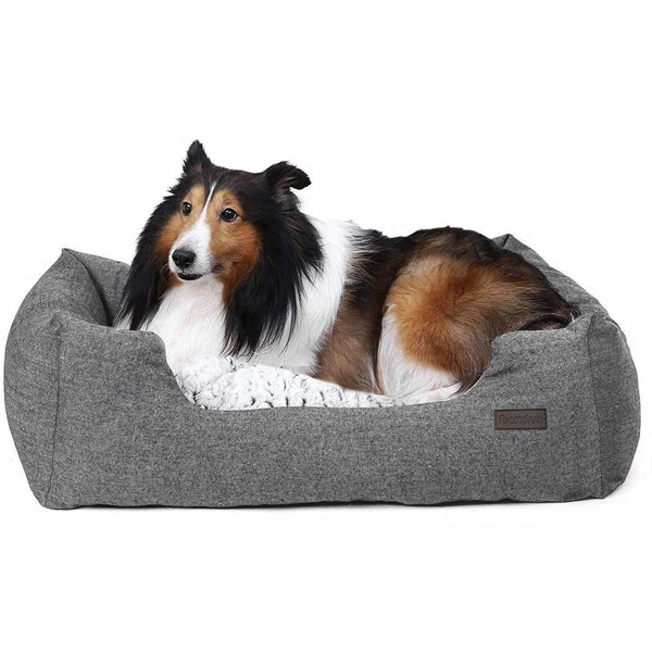 Nancy's - Luxury Dog Tvättkorg - För hundar upp till 20 KG - Bekväm hundsoffa - 80 x 60 x 26 cm